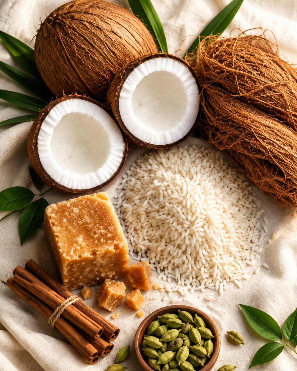 Natural products arranged for sourcing review