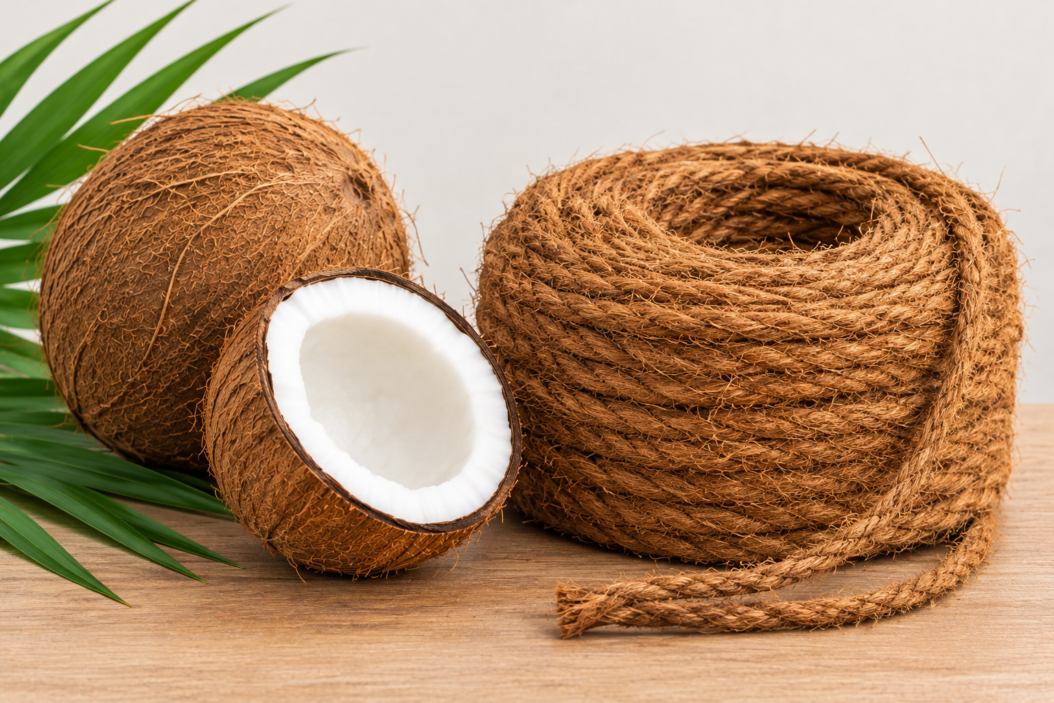 Coir mats and ropes