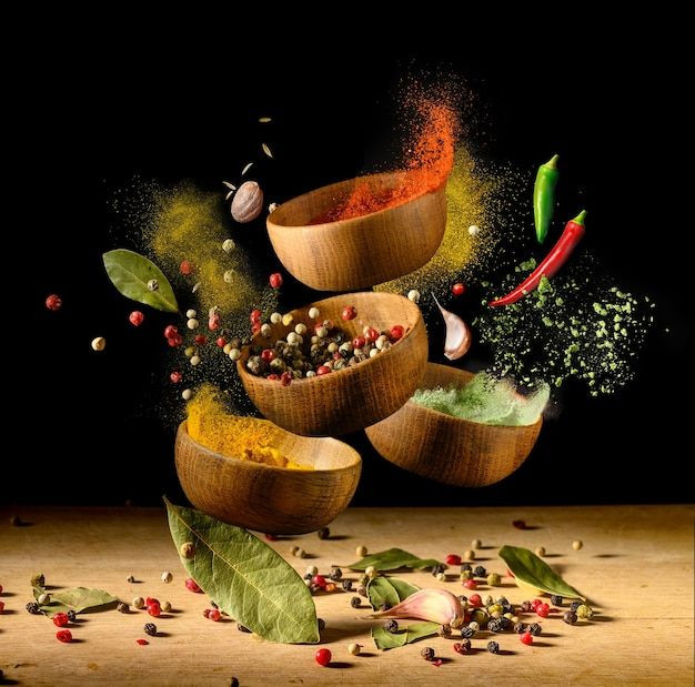 Whole Indian spices